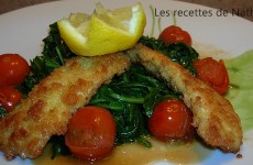 Escalopes de poulet à l'italienne