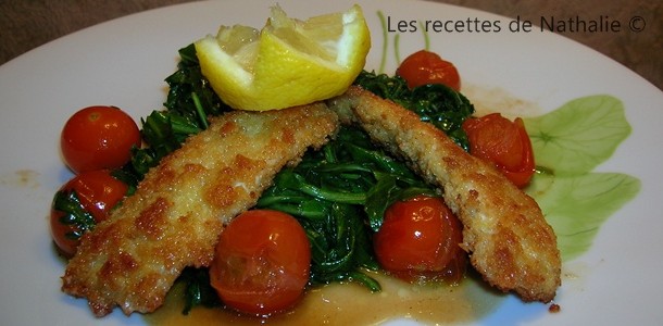 Escalopes de poulet à l'italienne