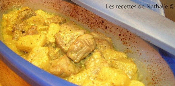 Papillotes d’agneau au curry