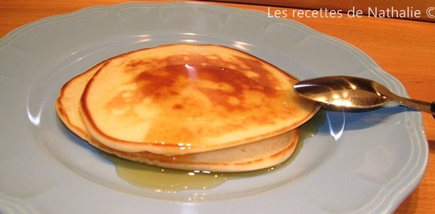 Pancakes au sirop d’érable