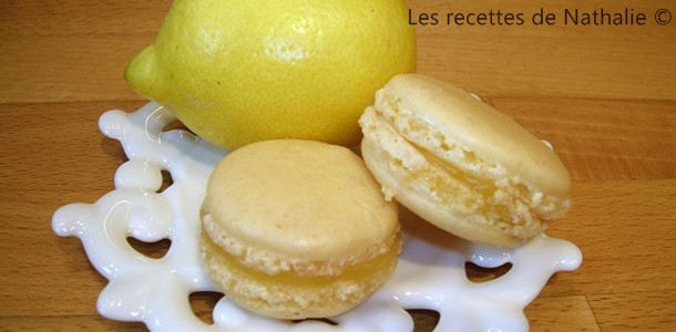 Macarons au citron