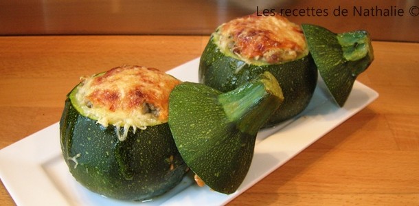 Courgettes farcies