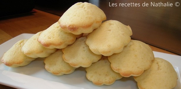 Madeleines au citron