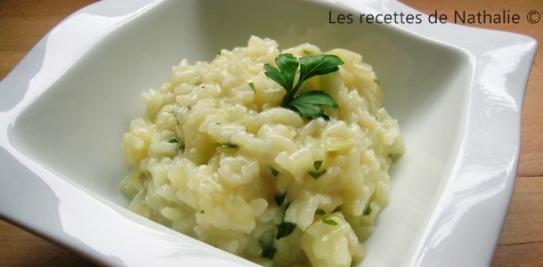 Risotto au fenouil