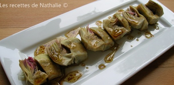 Artichauts poivrade en vinaigrette