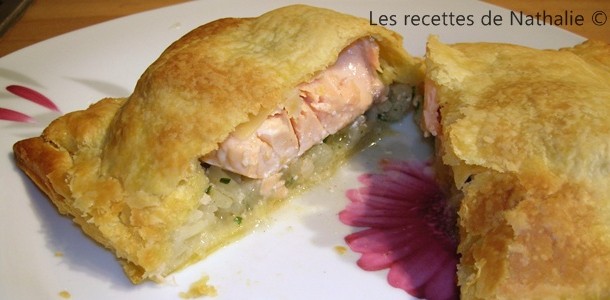 Feuilleté saumon et fenouil