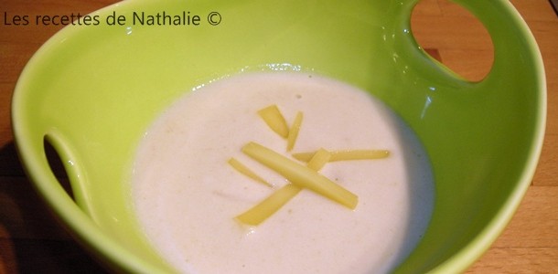 Velouté d'endives au Comté