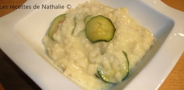 Risotto de courgettes