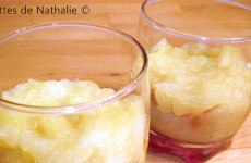 Compote de pommes au pain d'épices