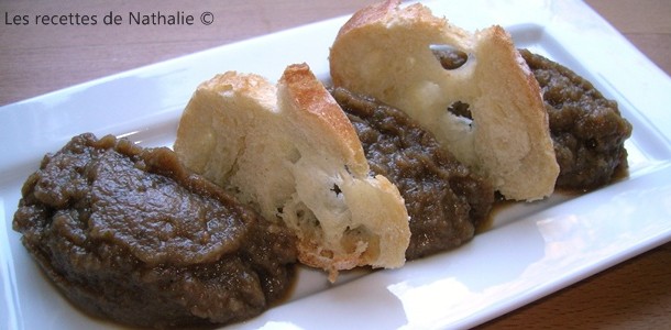 Caviar d'aubergines à la marocaine