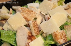 Chicken Cesar Salad (Salade César)