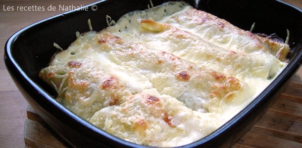 Cannelloni aux courgettes et chèvre