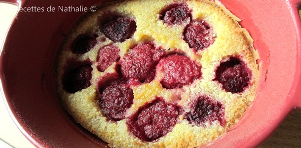 Clafoutis de framboises