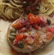 Steaks de thon au vin blanc