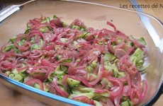 Courgettes marinées à l'italienne