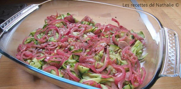 Courgettes marinées à l'italienne