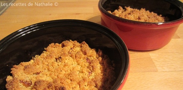 Crumble aux pommes