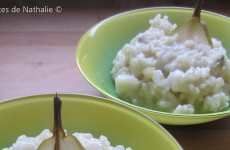 Risotto gorgonzola et poire