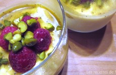 Mousse mascarpone et passion