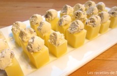 Dés de Comté aux noix