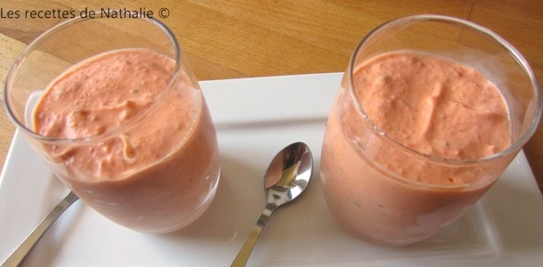 Mousse de poivrons rouges