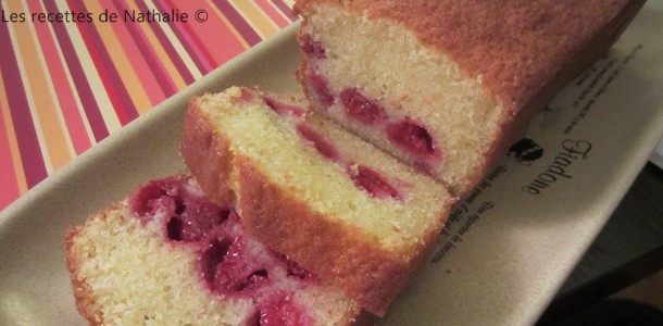 Cake framboise et fleur d'oranger