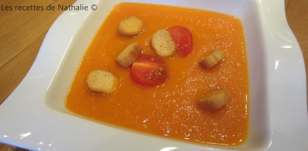 Soupe de tomates et fenouil