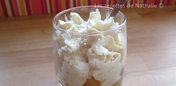 Verrine de poires caramélisées et mousse de foie gras, participation au concours du Défi Culinaire de l’Été du Foie Gras Lafitte