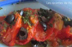 papillotes de poisson à la tomate et citron confit