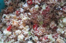 Salade de quinoa (fond de frigo)