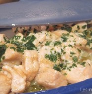 Papillote de saumon aux poireaux