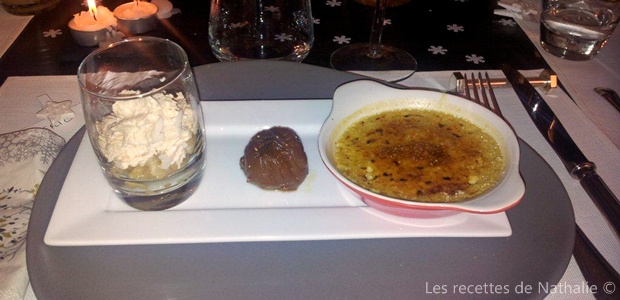 Figues pochées au Monbazillac, farcies au foie gras