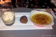 Crème brulée au foie gras