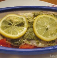 Dorade au pesto en papillote